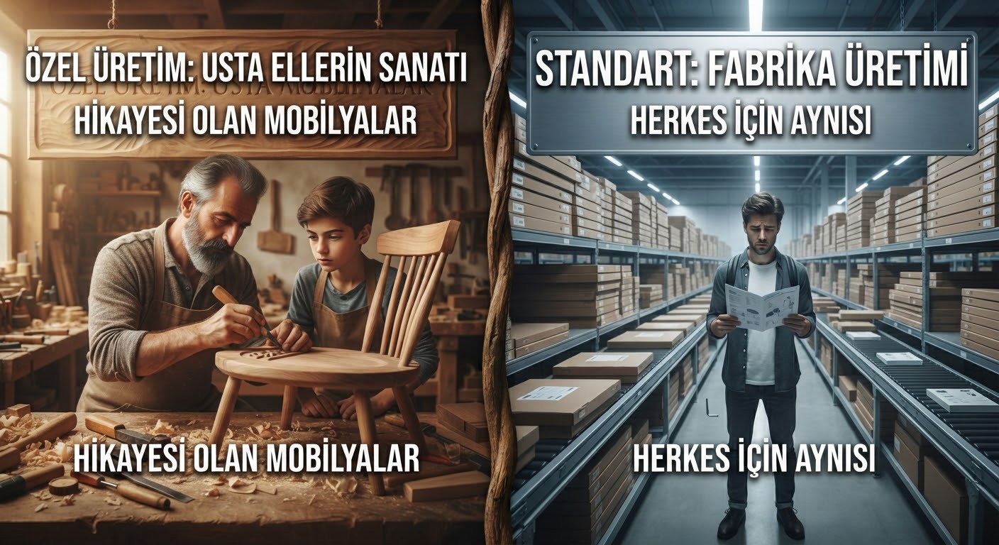 Özel ölçü mobilya mı? Hazır mobilya mı? Farkları Nelerdir
